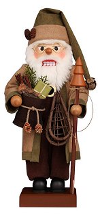 Forest Santa w/ Gifts<br>2025 Ulbricht Nutcracker